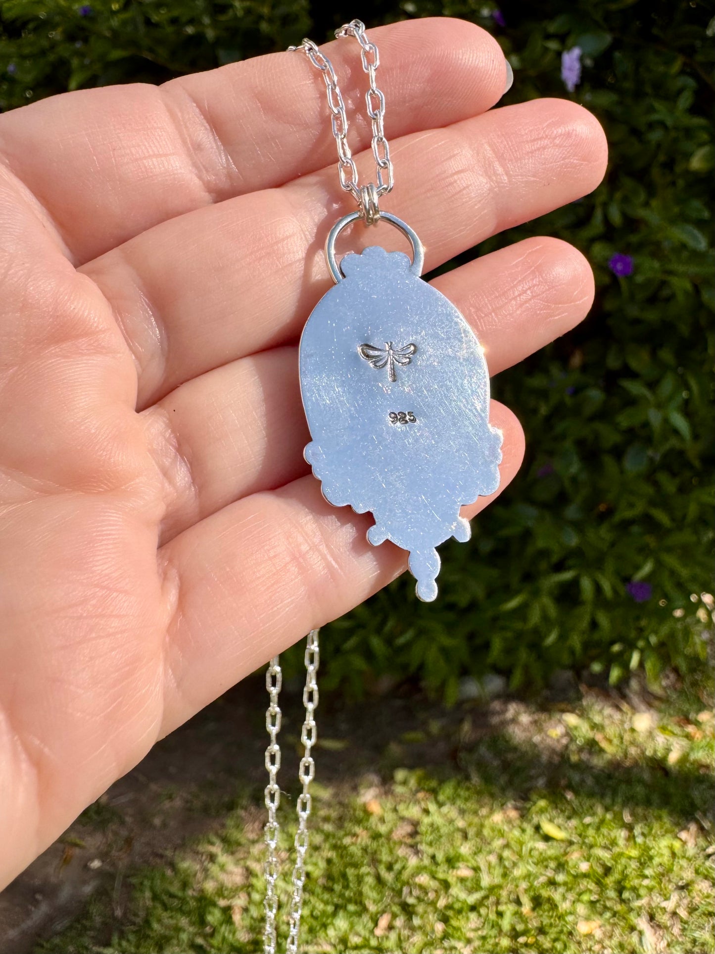 Beautiful Whitewater Turquoise With Pyrite Necklace