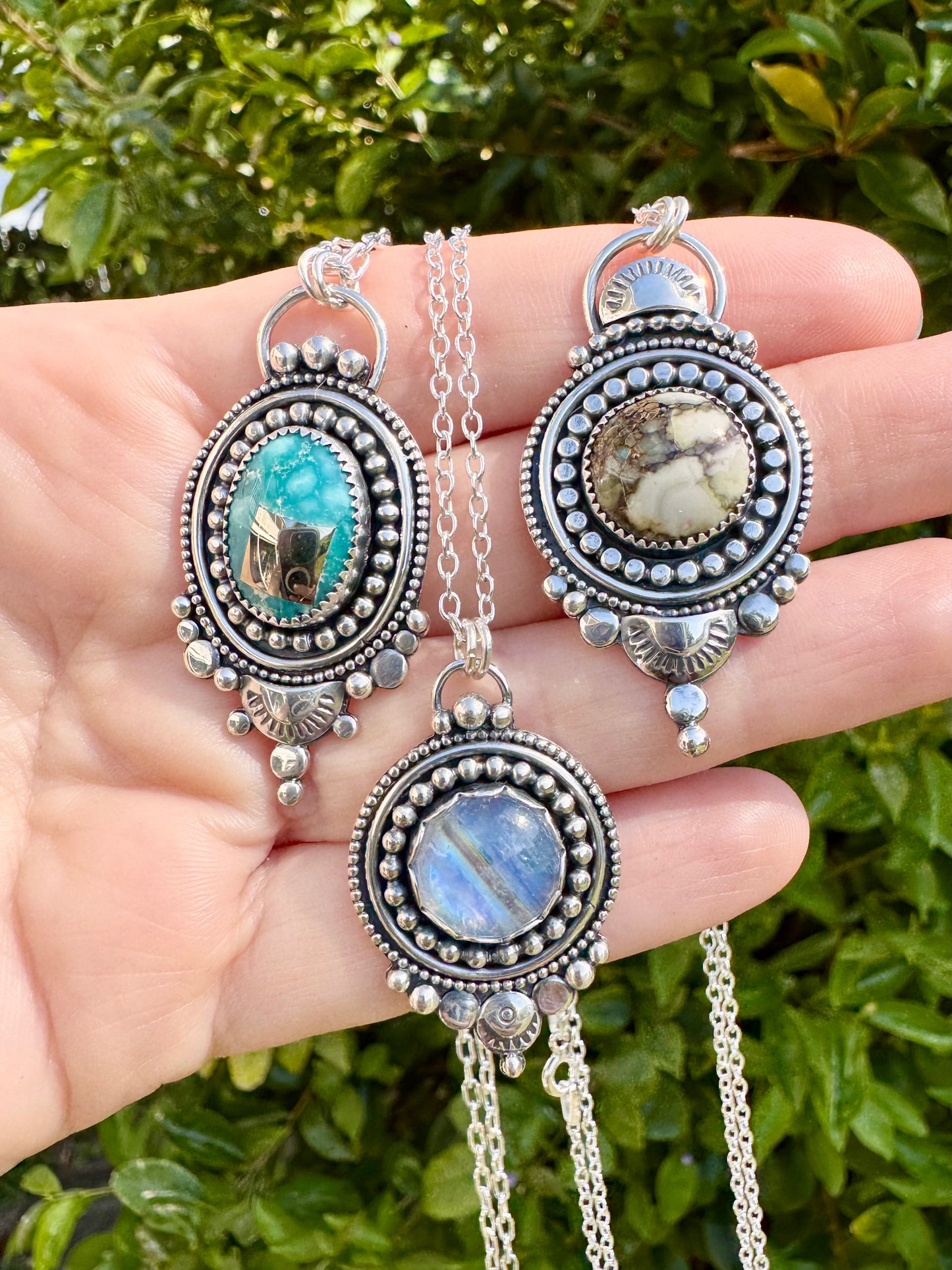 Beautiful 7 Dwarves Turquoise Necklace