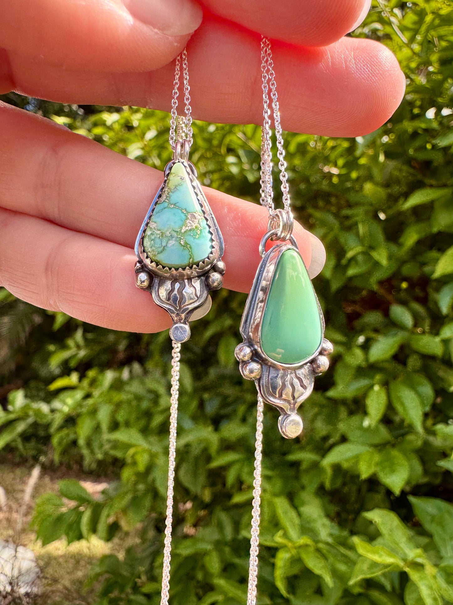 Sweet little Royston Turquoise Necklace