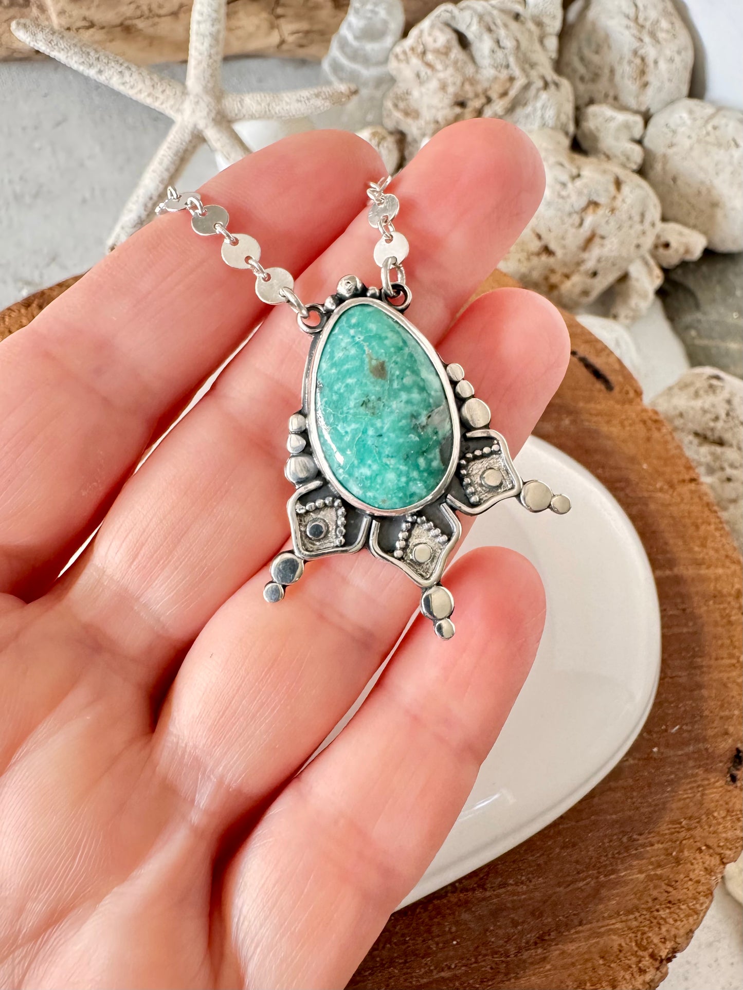 Beautiful Campitos Turquoise Necklace