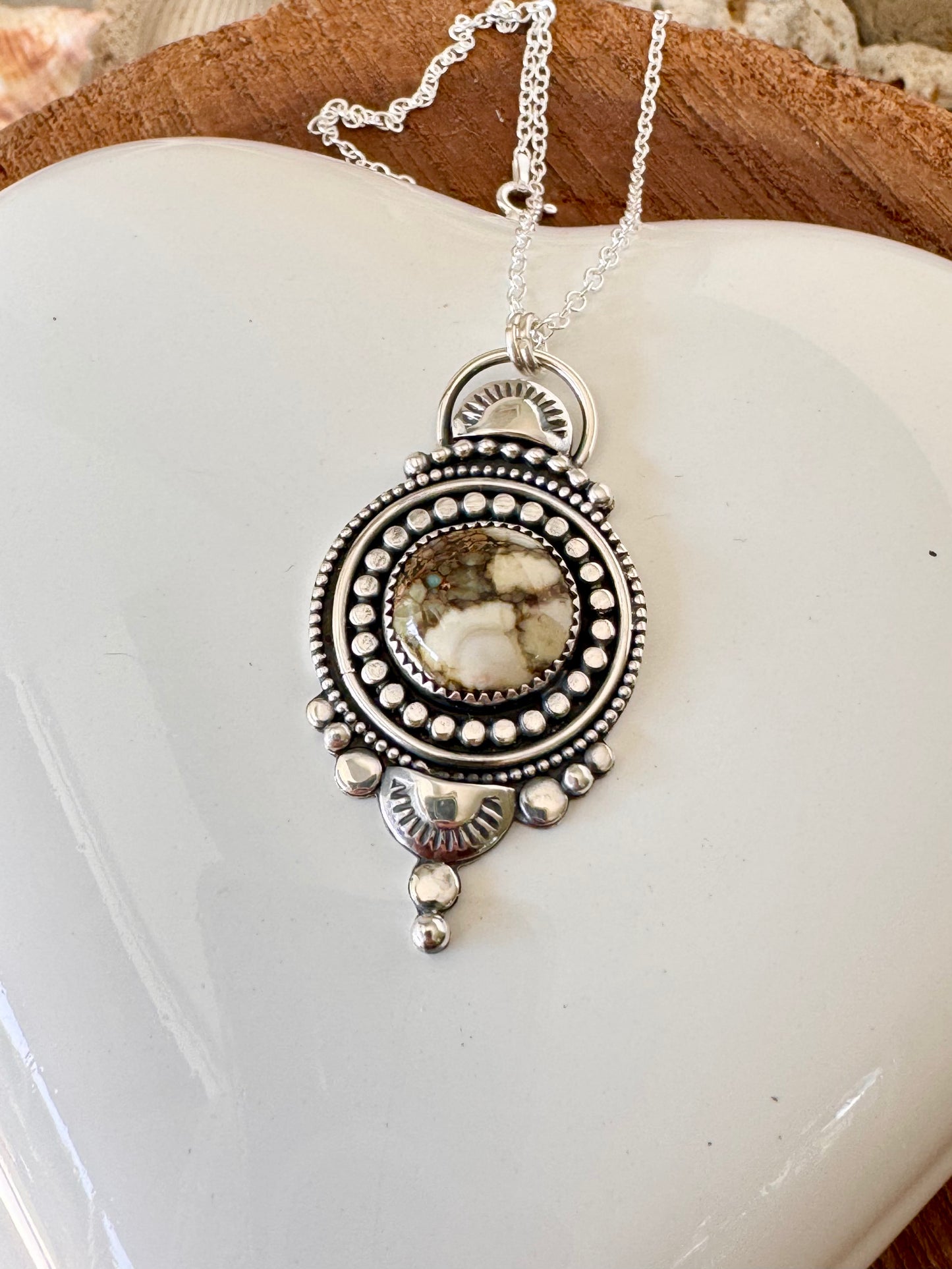 Beautiful 7 Dwarves Turquoise Necklace